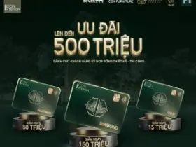 ICON INTERIOR TẶNG VOUCHER ĐỘC QUYỀN 